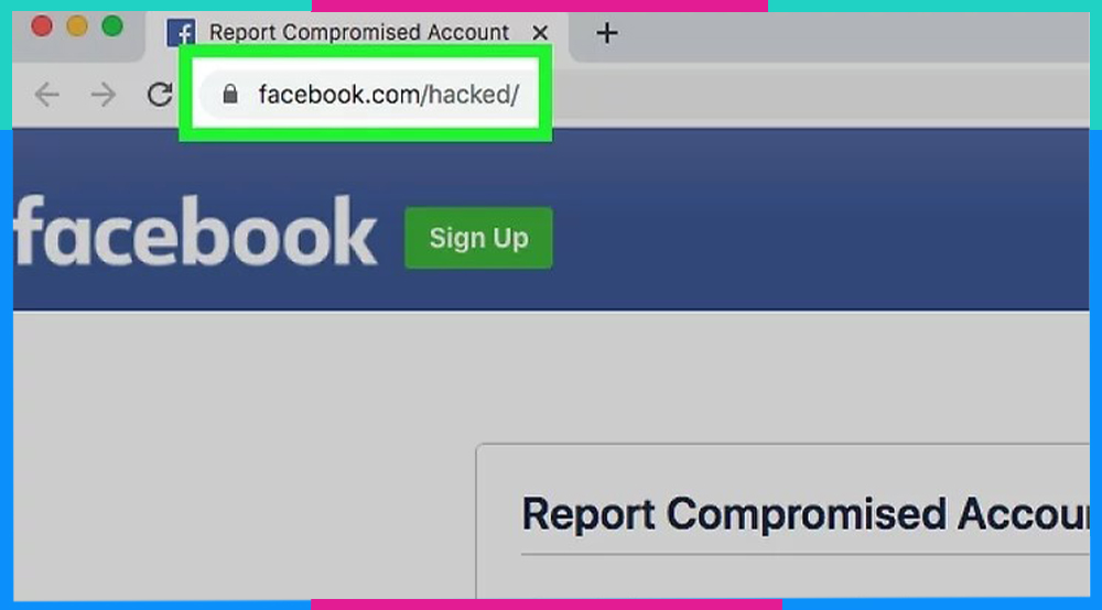 cách lấy lại tài khoản facebook bị hack báo cáo xâm phạm B1