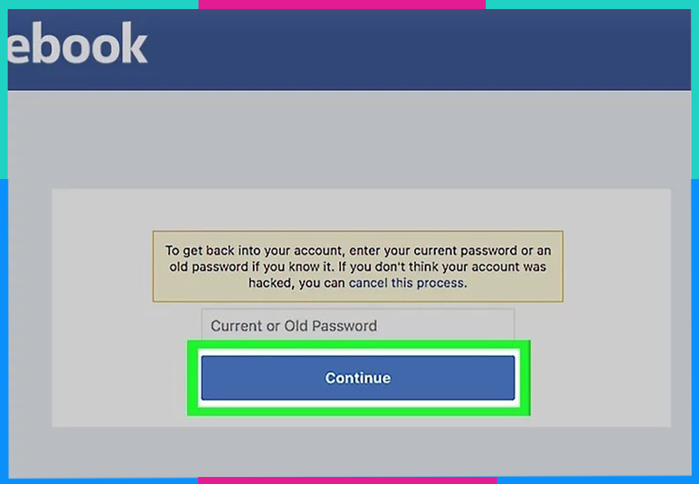 cách lấy lại tài khoản facebook bị hack báo cáo xâm phạm B6