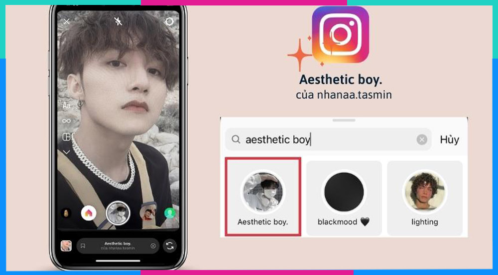 Filter Instagram đẹp cho nam Aesthetic boy