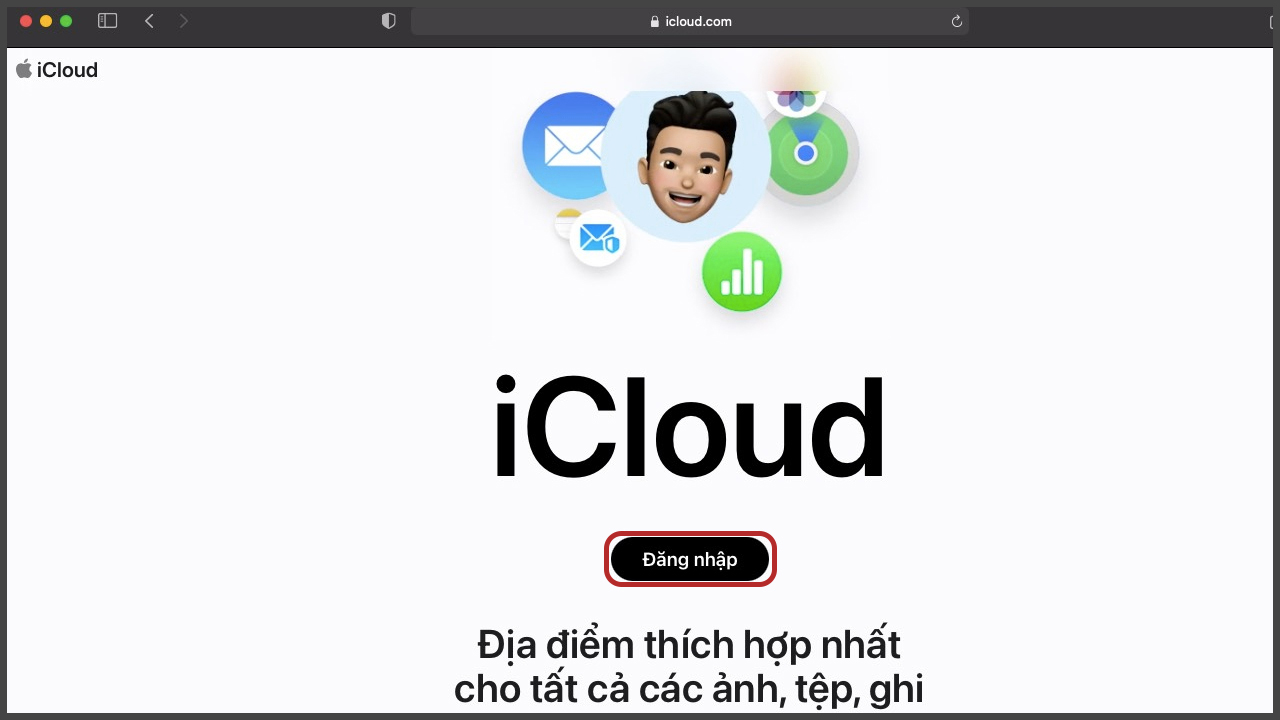 Cách thoát iCloud cho Apple Watch trên máy tính bước 1
