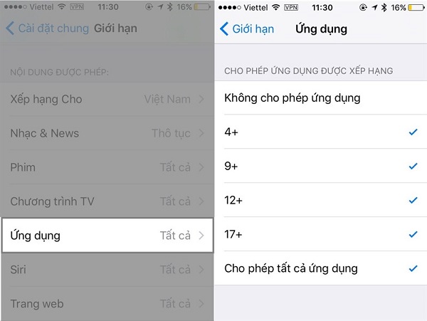 Cách ẩn ứng dụng trên iPhone qua kho ứng dụng App Store bước 2