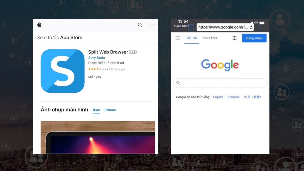 bằng Split Web Browser bằng Split Web Browser