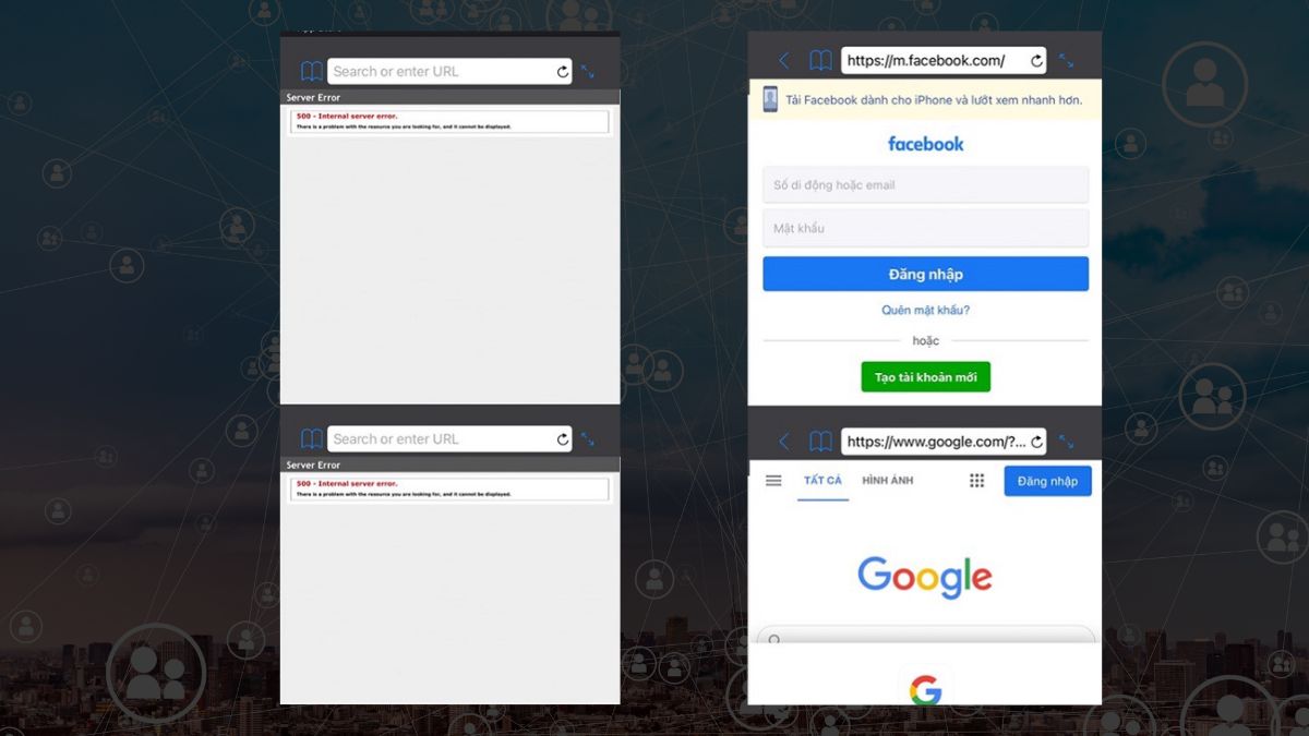 bằng Split Web Browser bằng Split Web Browser