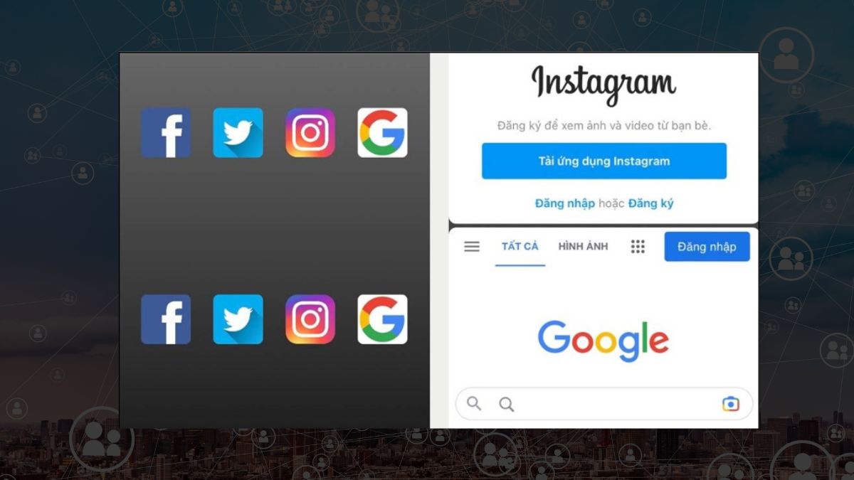 bằng ứng dụng Split Net bằng ứng dụng Split Net