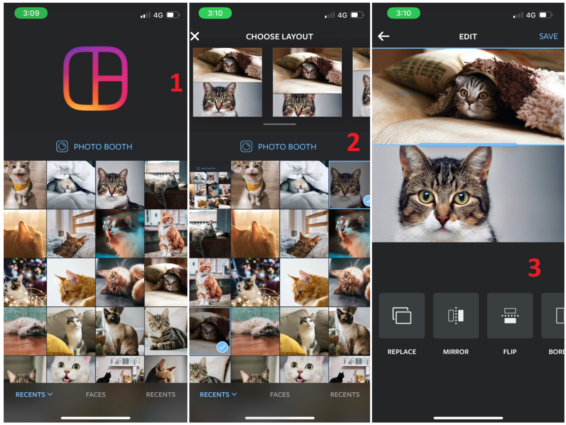 Cách ghép ảnh trên iPhone bằng ứng dụng Layout