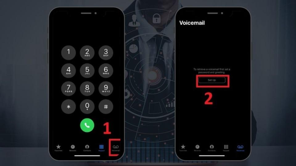 Cách ghi âm cuộc gọi trên iPhone với Voicemail bước 1