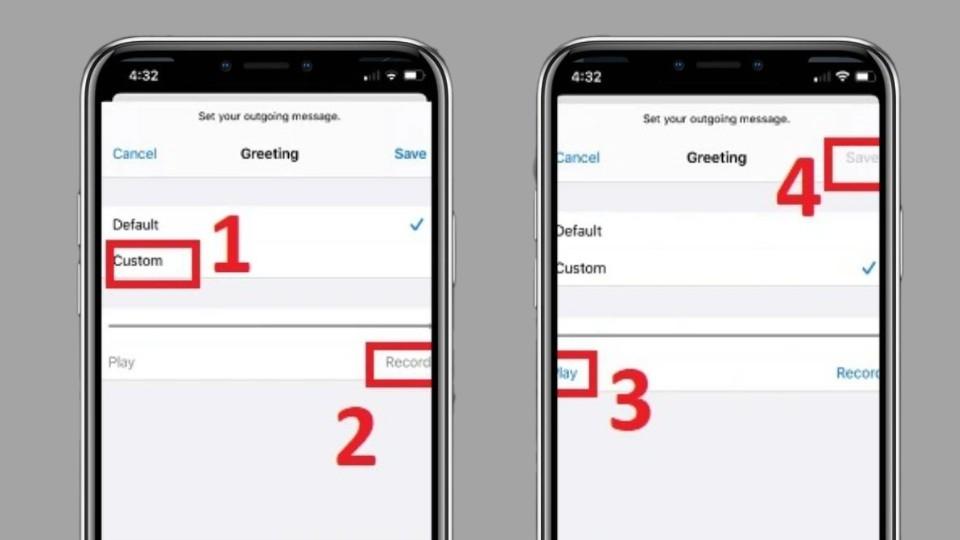 Cách ghi âm cuộc gọi trên iPhone với Voicemail bước 2