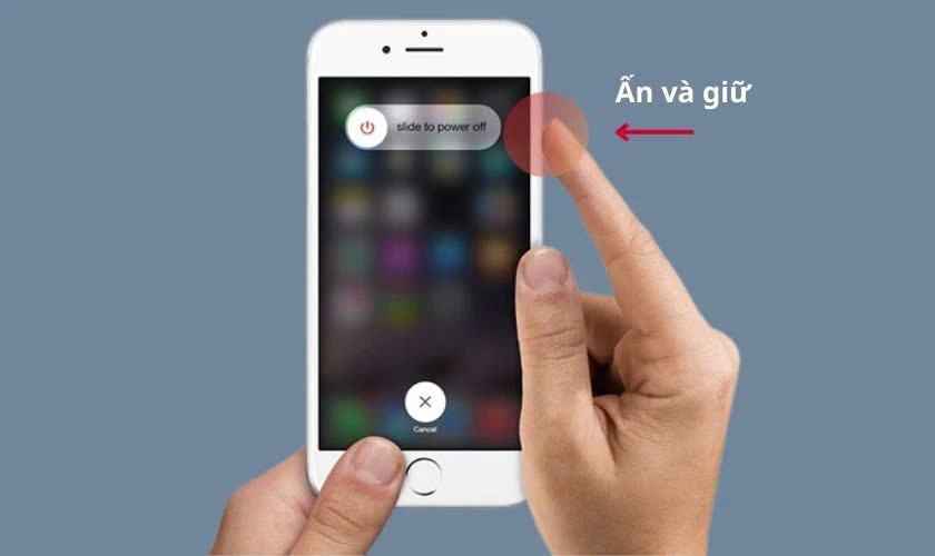 Cách tắt nguồn điện thoại iPhone