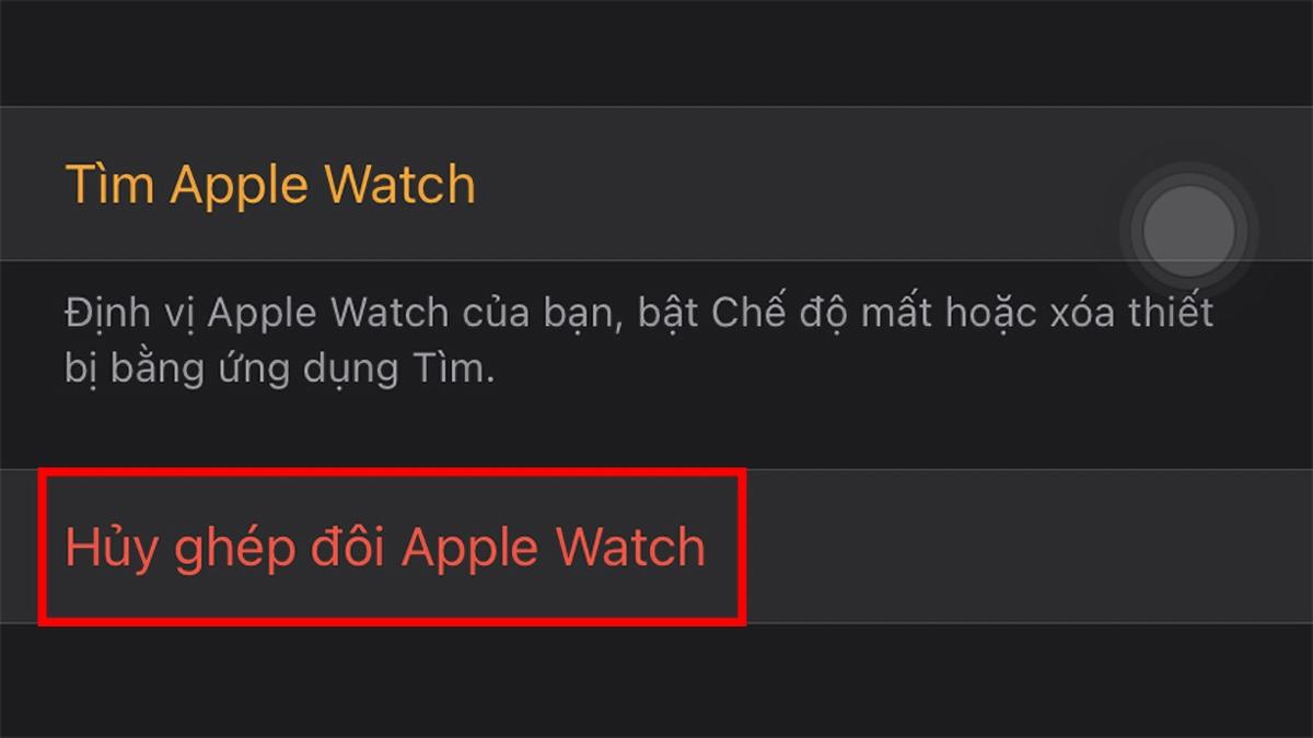 Cách thực hiện hủy kết nối trên iPhone