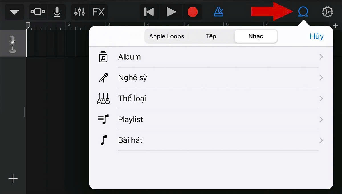 Sử dụng Garageband để cài nhạc chuông cho iPhone