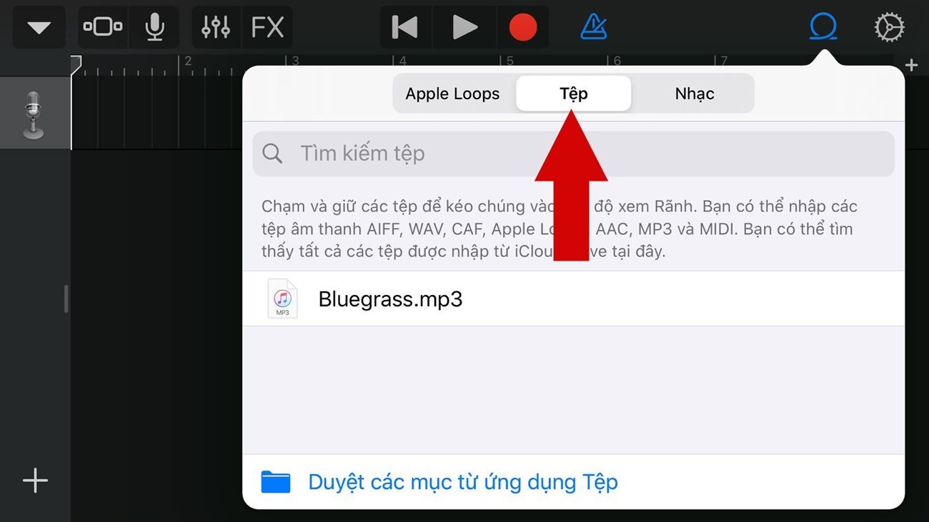 Sử dụng Garageband để cài nhạc chuông cho iPhone