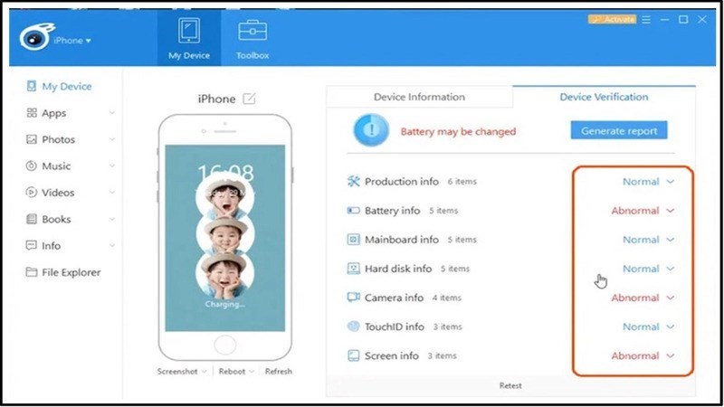 Dùng phần mềm iTools 