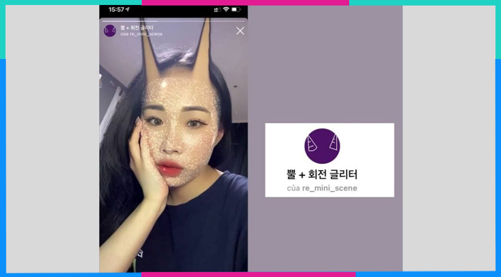 Filter Instagram đẹp cho nữ Demon Face