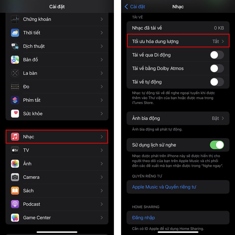 Giải phóng dung lượng iPhone bằng cách loại bỏ bài hát khỏi thiết bị lưu trữ bước 1