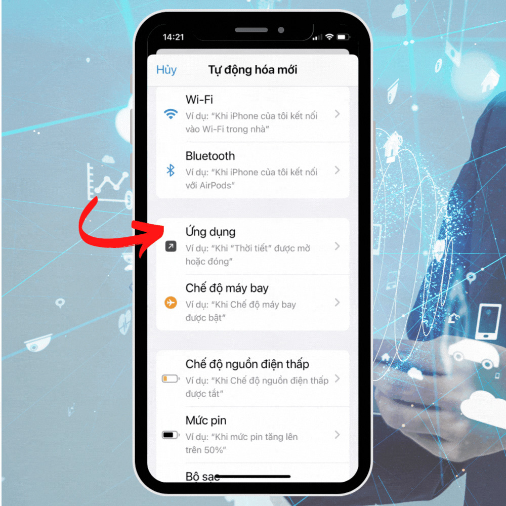 Khóa ứng dụng trên iPhone với tính năng Face ID bước 2