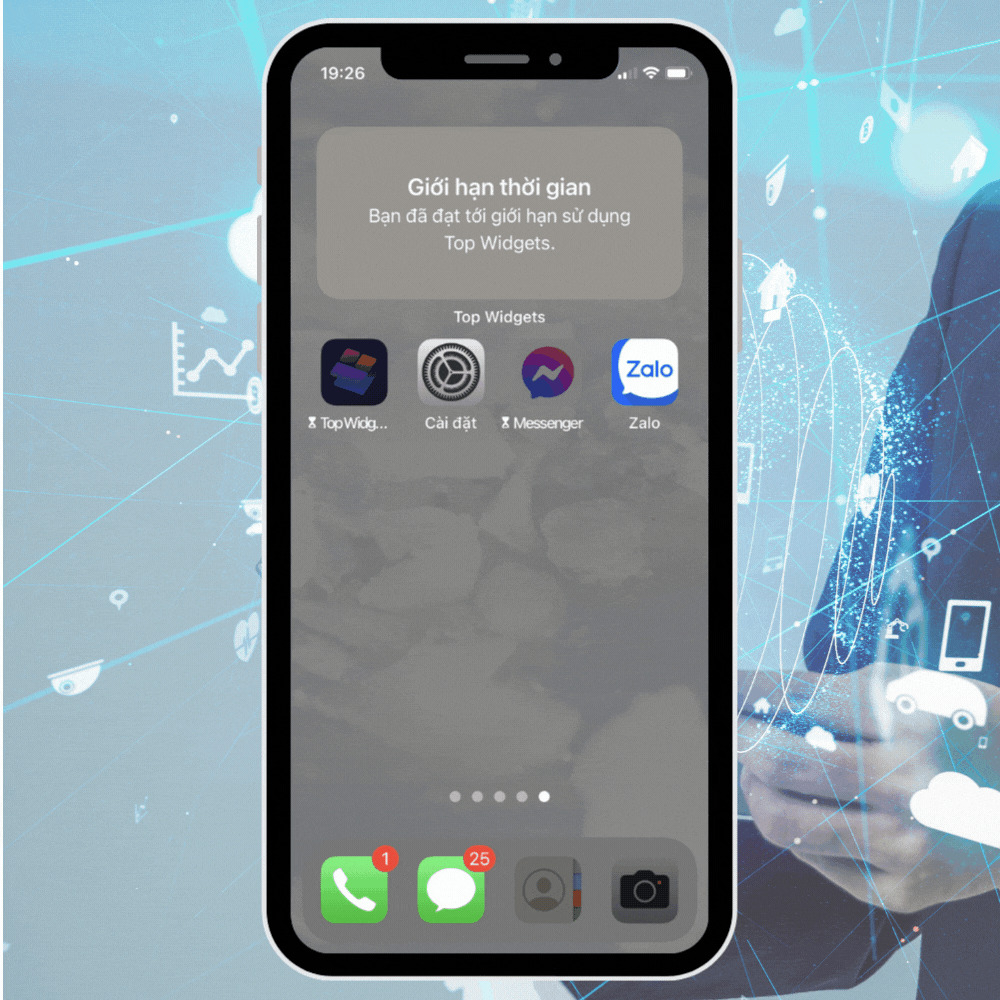 Khóa ứng dụng trên iPhone với tính năng Giới hạn ứng dụng bước 4