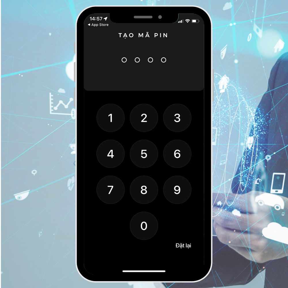 Khóa ứng dụng trên iPhone với ứng dụng Locker bước 2