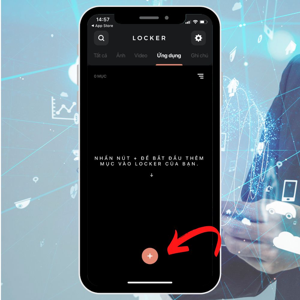 Khóa ứng dụng trên iPhone với ứng dụng Locker bước 4