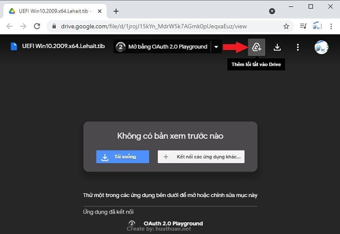Cách tải khi Google Drive quá giới hạn bằng đồng bộ file bước 1