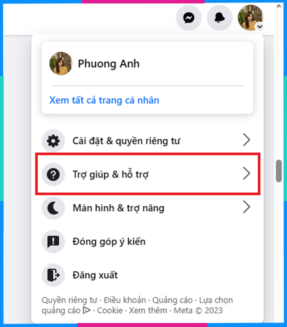 Mở khóa tài khoản facebook bị hạn chế B1