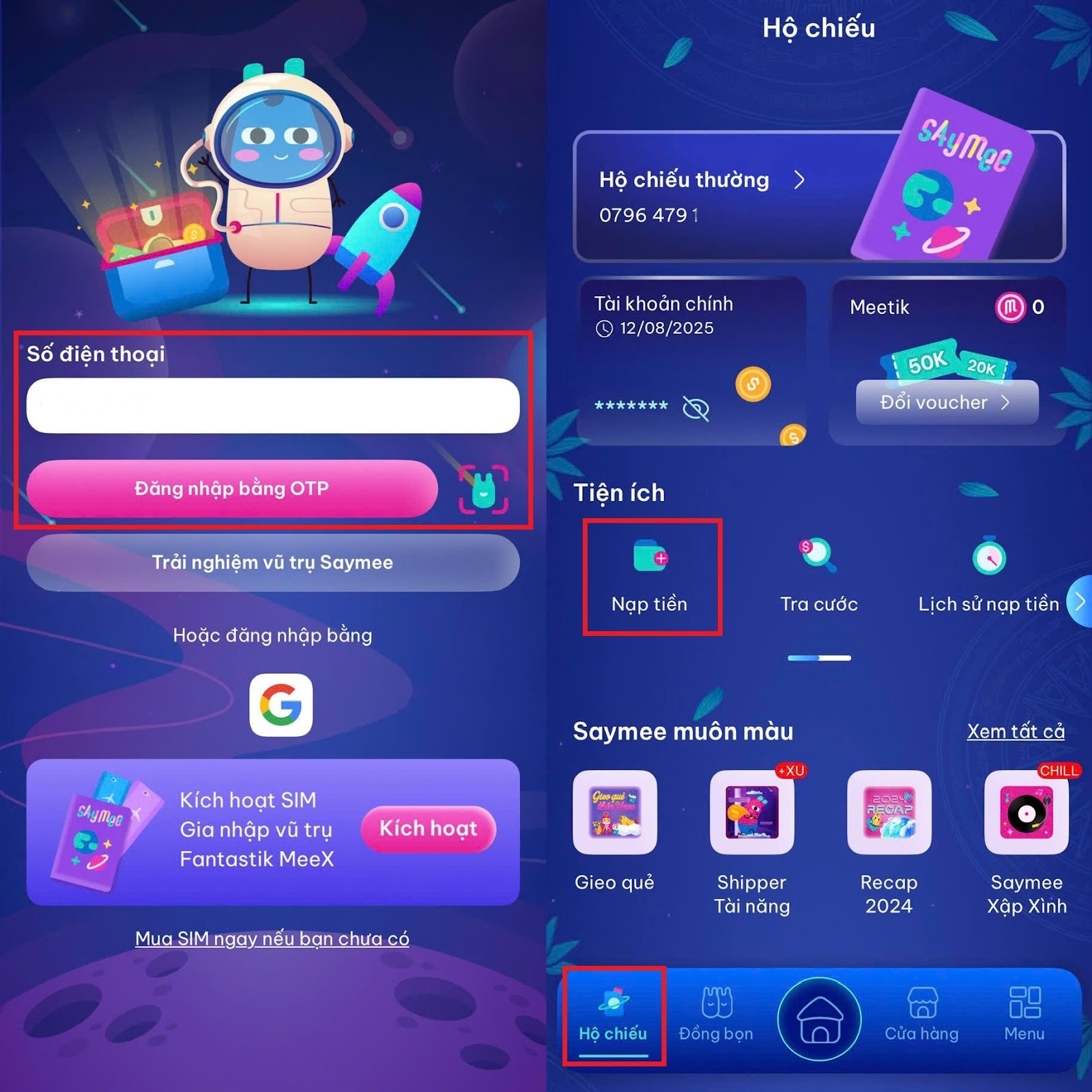 Bước 1 ctkm Saymee 2025
