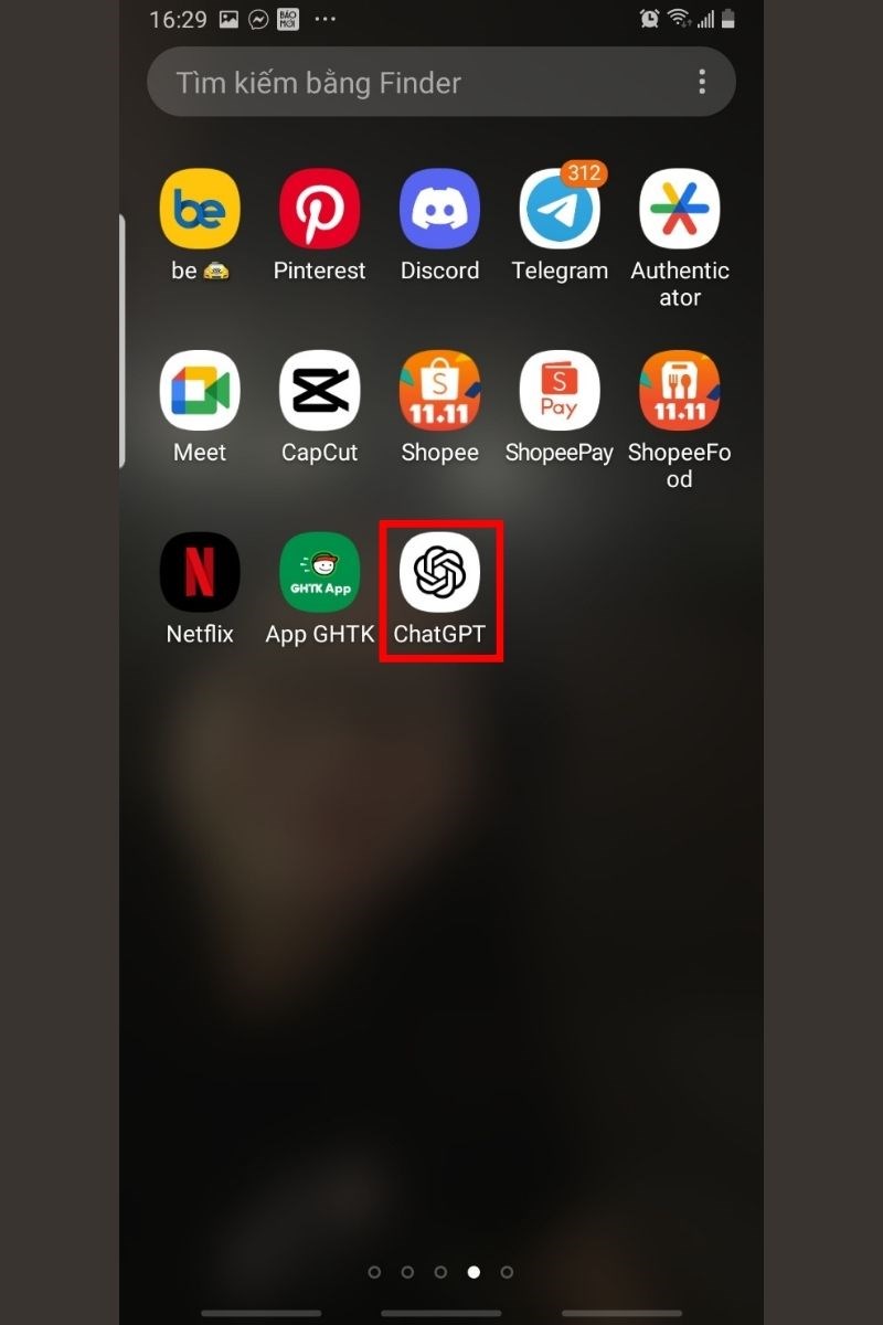 tạo tài khoản Chat GPT bằng điện thoại bước 1