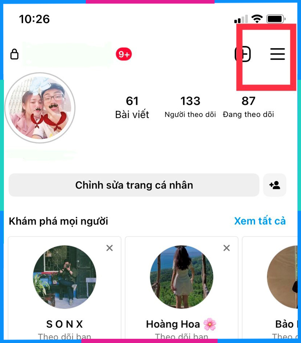 Ẩn Story trên Instagram B1