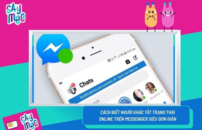 cách biết đã tắt trạng thái online mess