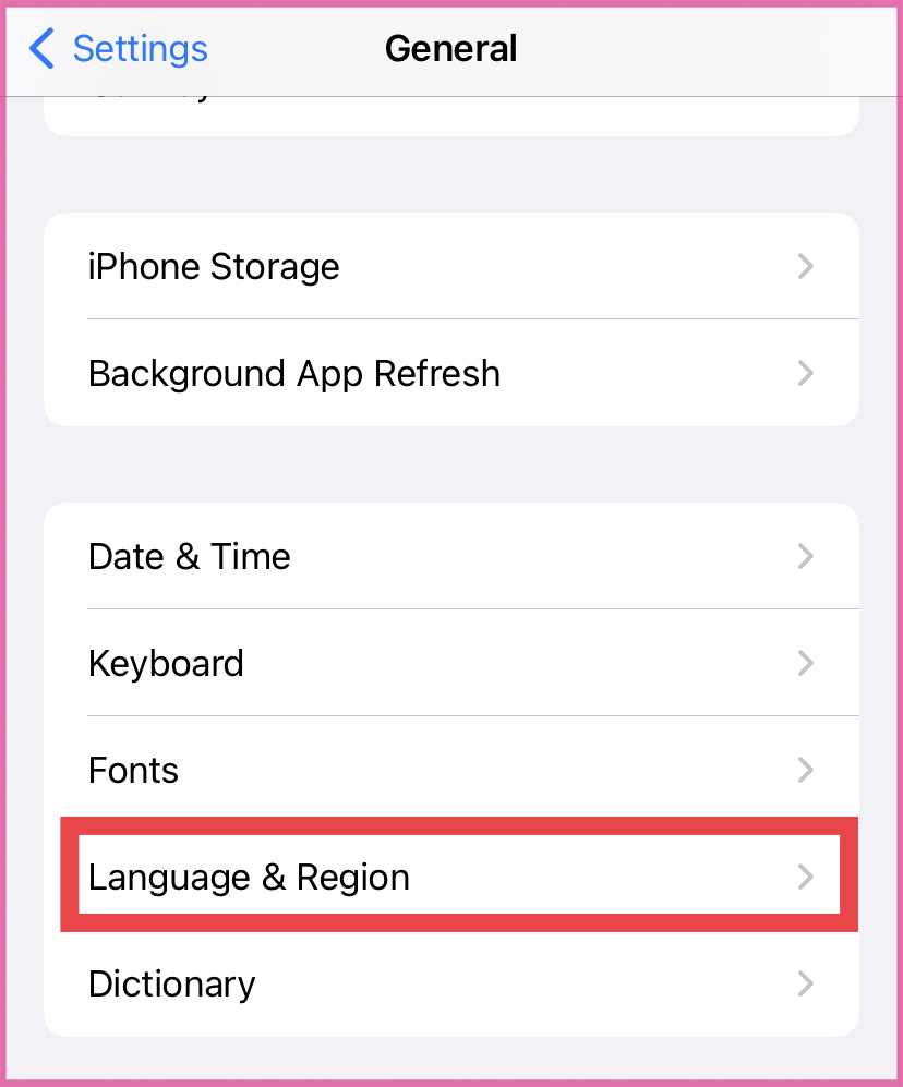 Cách chuyển Gmail sang tiếng Việt trên điện thoại bước 2.2