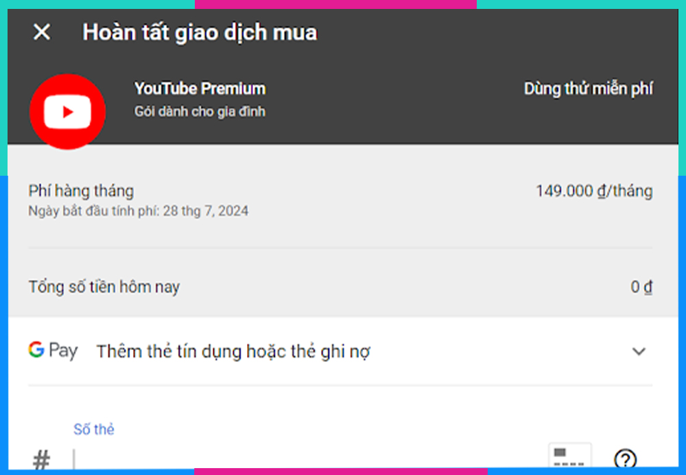 Cách mua YouTube Premium siêu đơn giản bạn không nên bỏ qua