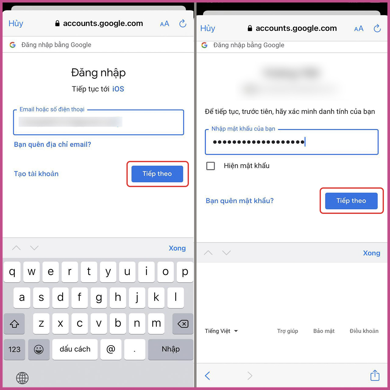 Cách đồng bộ danh bạ từ iPhone lên Gmail bước 4