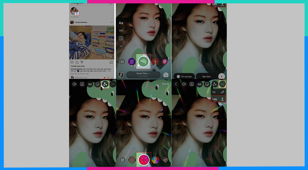 Dùng 2 Filter Instagram