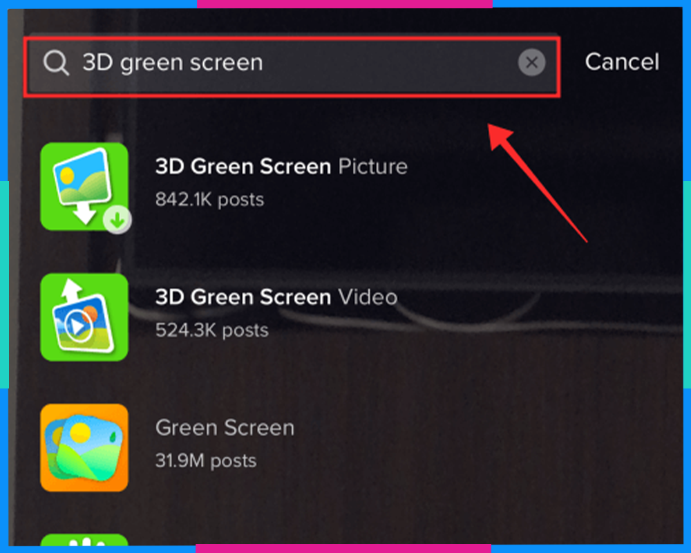 Cách ghép Video trên Tik Tok bằng hiệu ứng màn hình xanh B4.1