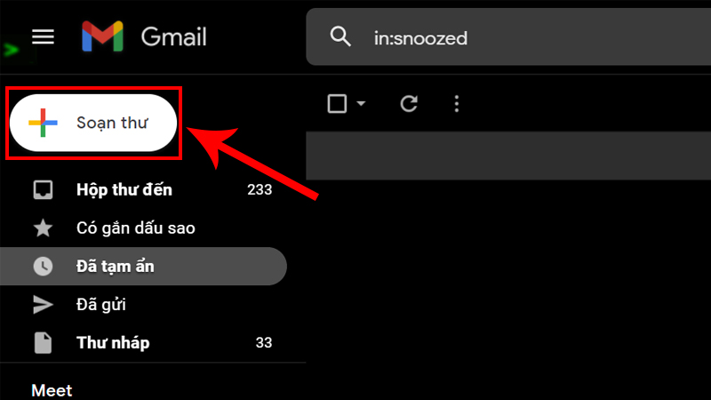Cách gửi email với Cc và Bcc bước 1