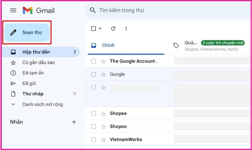 Cách gửi file có dung lượng lớn qua Gmail bước 4