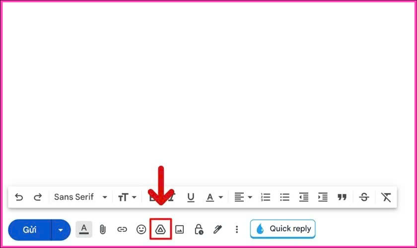 Cách gửi file có dung lượng lớn qua Gmail bước 5