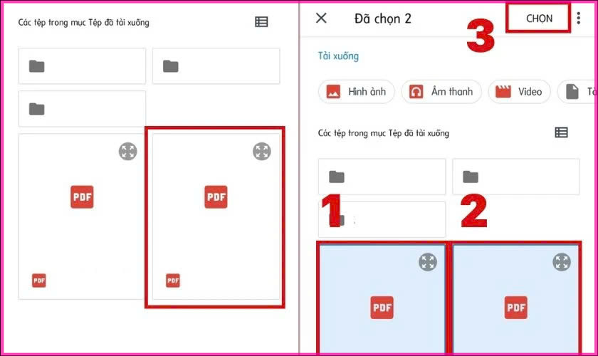 Cách gửi file qua Gmail trên điện thoại bước 3