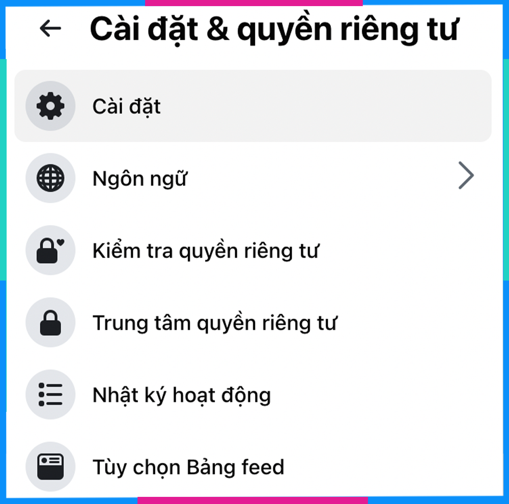 Cách khóa bảo vệ trang cá nhân trên máy tính B1