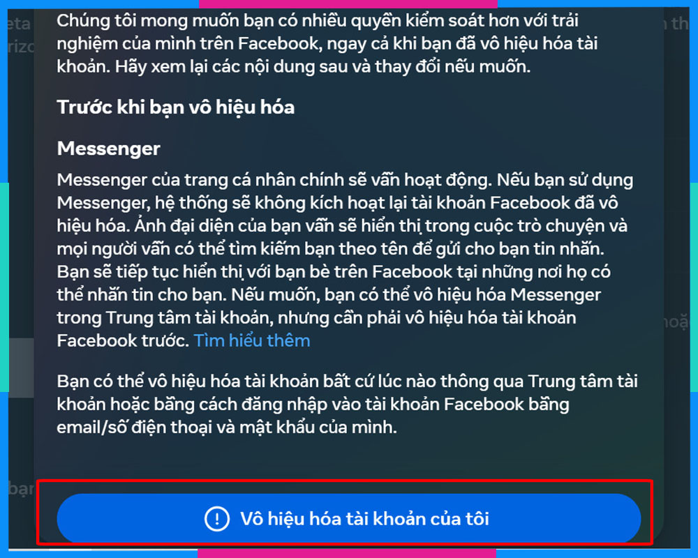 Cách khóa trang cá nhân Facebook trên máy tính B13