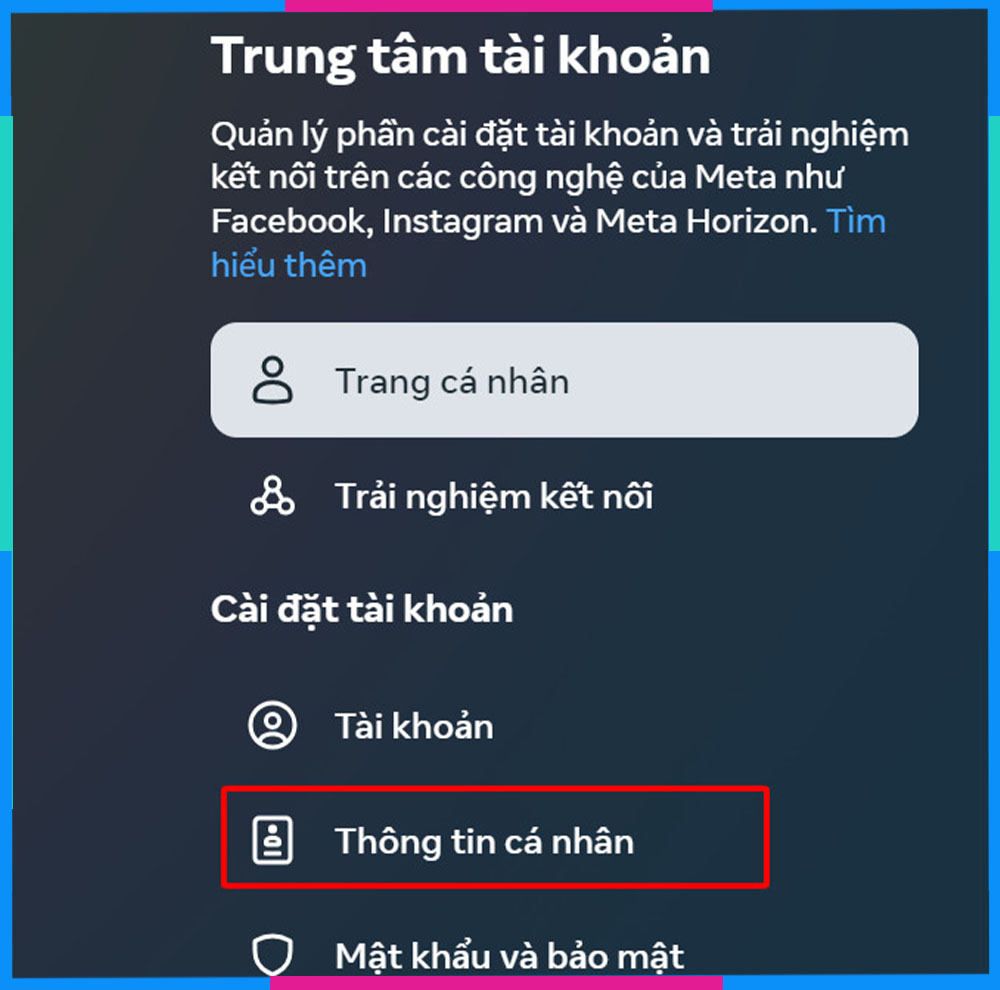 Cách khóa trang cá nhân Facebook trên máy tính B5