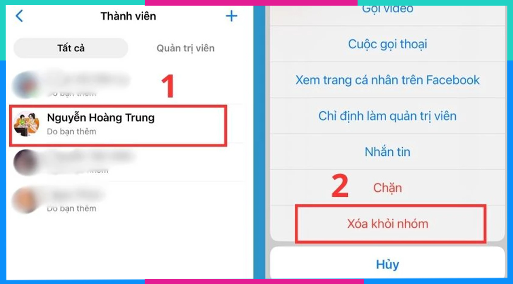 Hướng dẫn cách kick người khác ra khỏi nhóm Messenger nhanh nhất