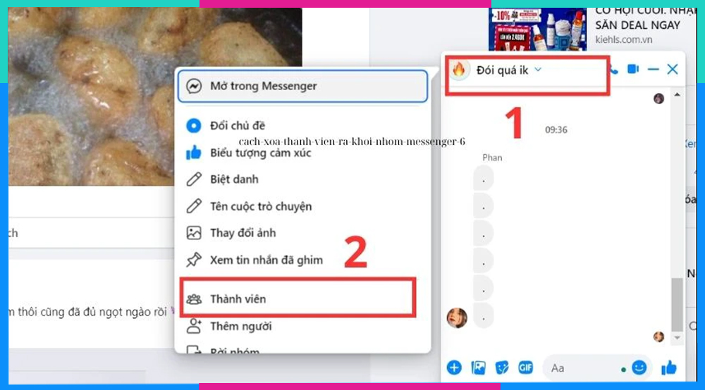 Hướng dẫn cách kick người khác ra khỏi nhóm Messenger nhanh nhất