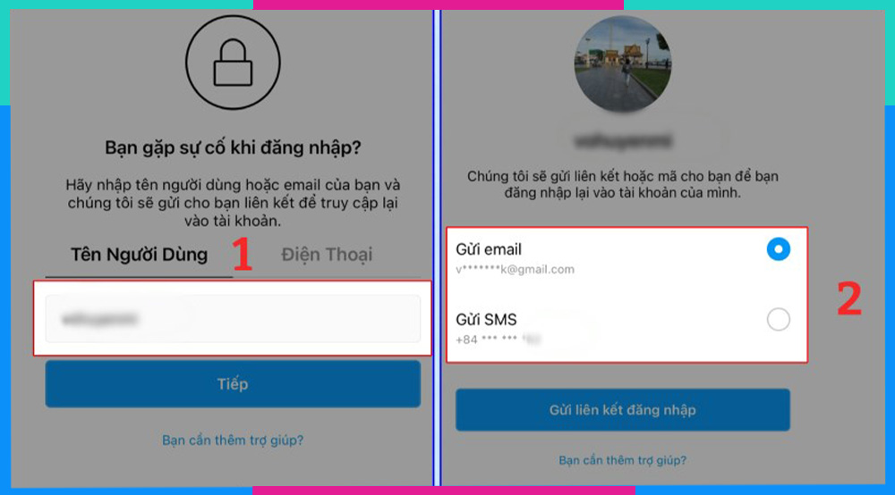 Cách lấy lại mật khẩu Instagram trên iPhone B4