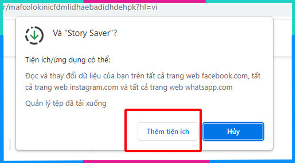 Cách lưu Story của người khác trên Facebook Máy tính B3