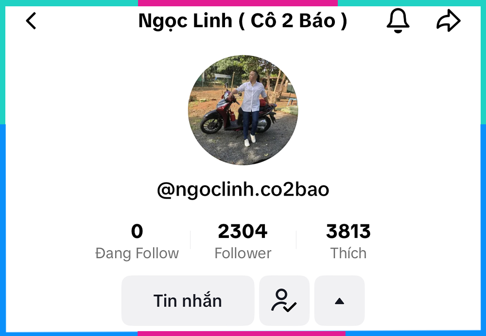 Cách nhắn tin trên TikTok ở điện thoại iPhone B2.2