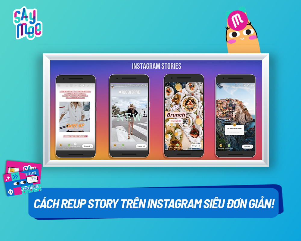 Cách reup Story trên Instagram