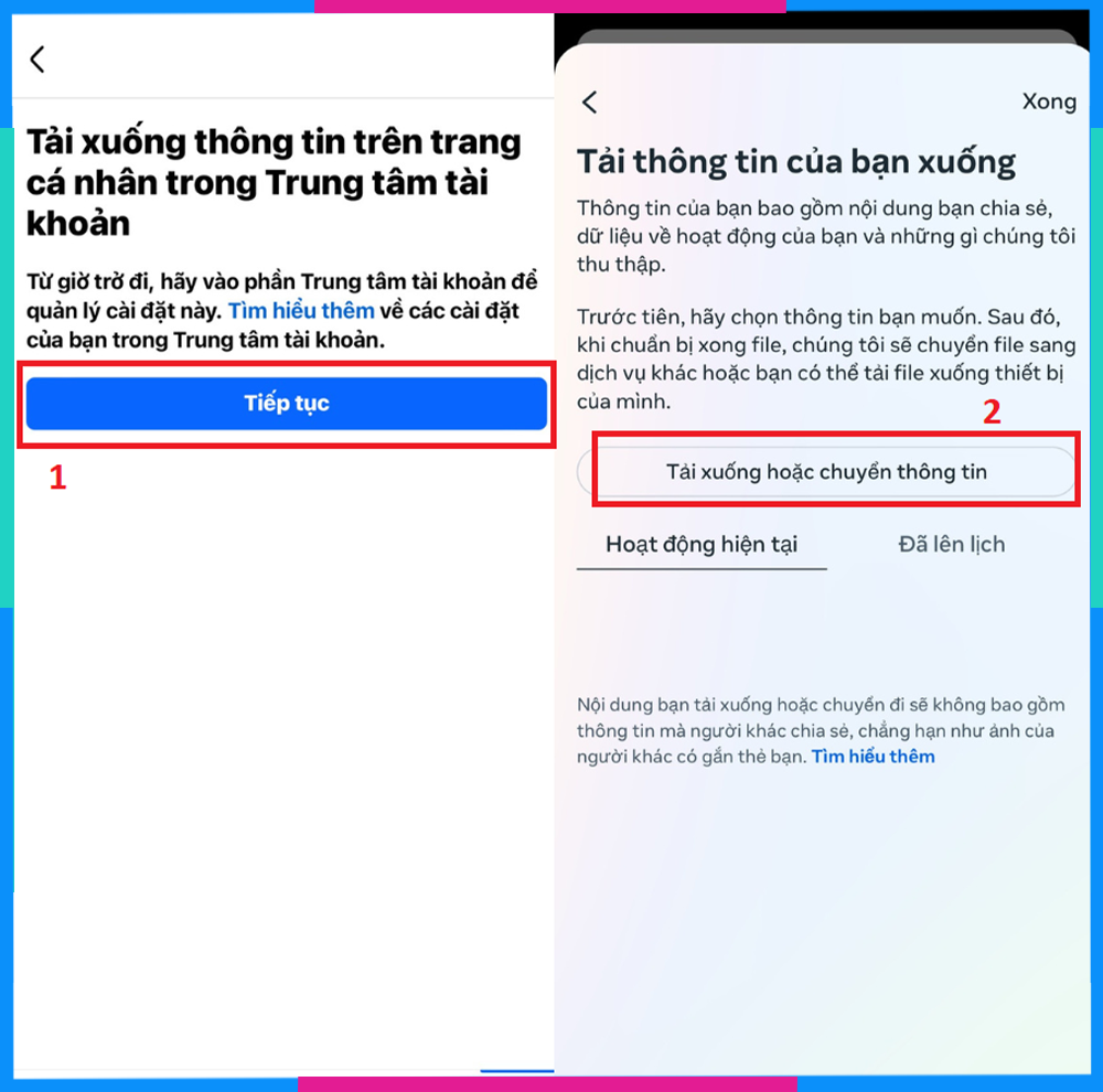 Cách sao lưu và tải tin nhắn Messenger trên điện thoại, máy tính