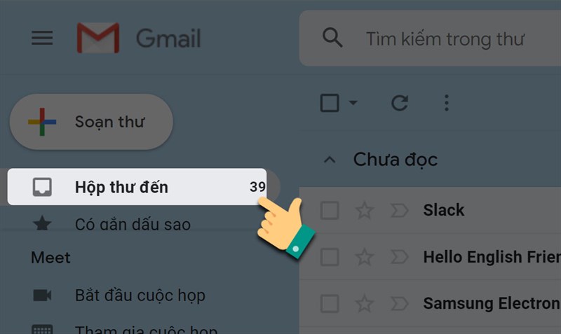 Cách sắp xếp và phân loại email bằng nhãn đã tạo trong Gmail trên máy tính bước 1