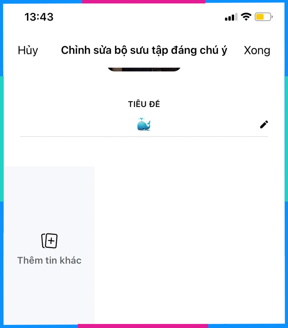 Cách chỉnh sửa tin nổi bật Facebook B2