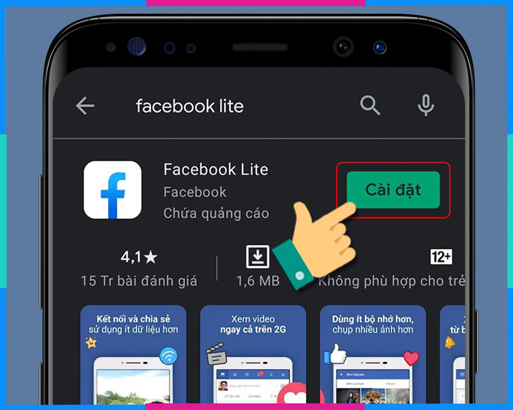 Cách tải Facebook Lite cho Android B2